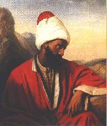 Miklos Barabas Arab Man oil painting reproduction